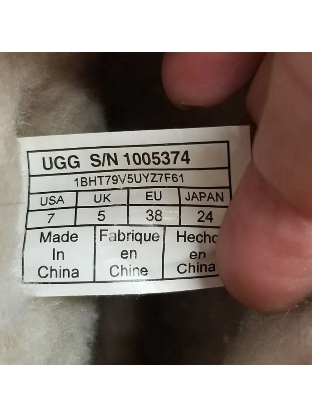 UGG Shoes Womens Size 7 Brown Leather Sutter Buckle Shearling Boots *Read*